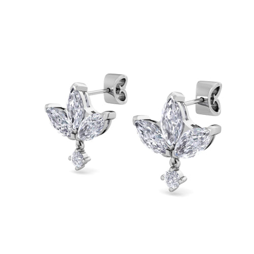 Lotus Stud Earrings