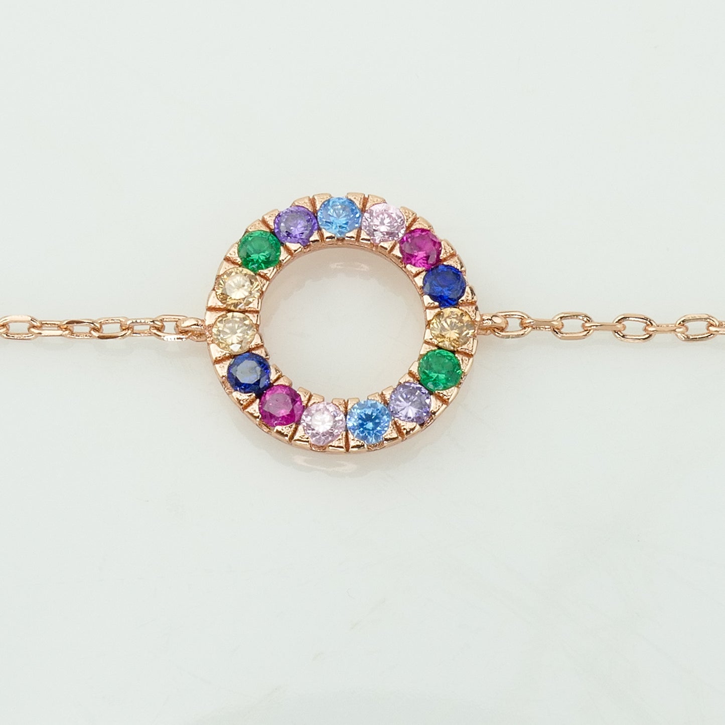 Rainbow Sapphire Bracelet