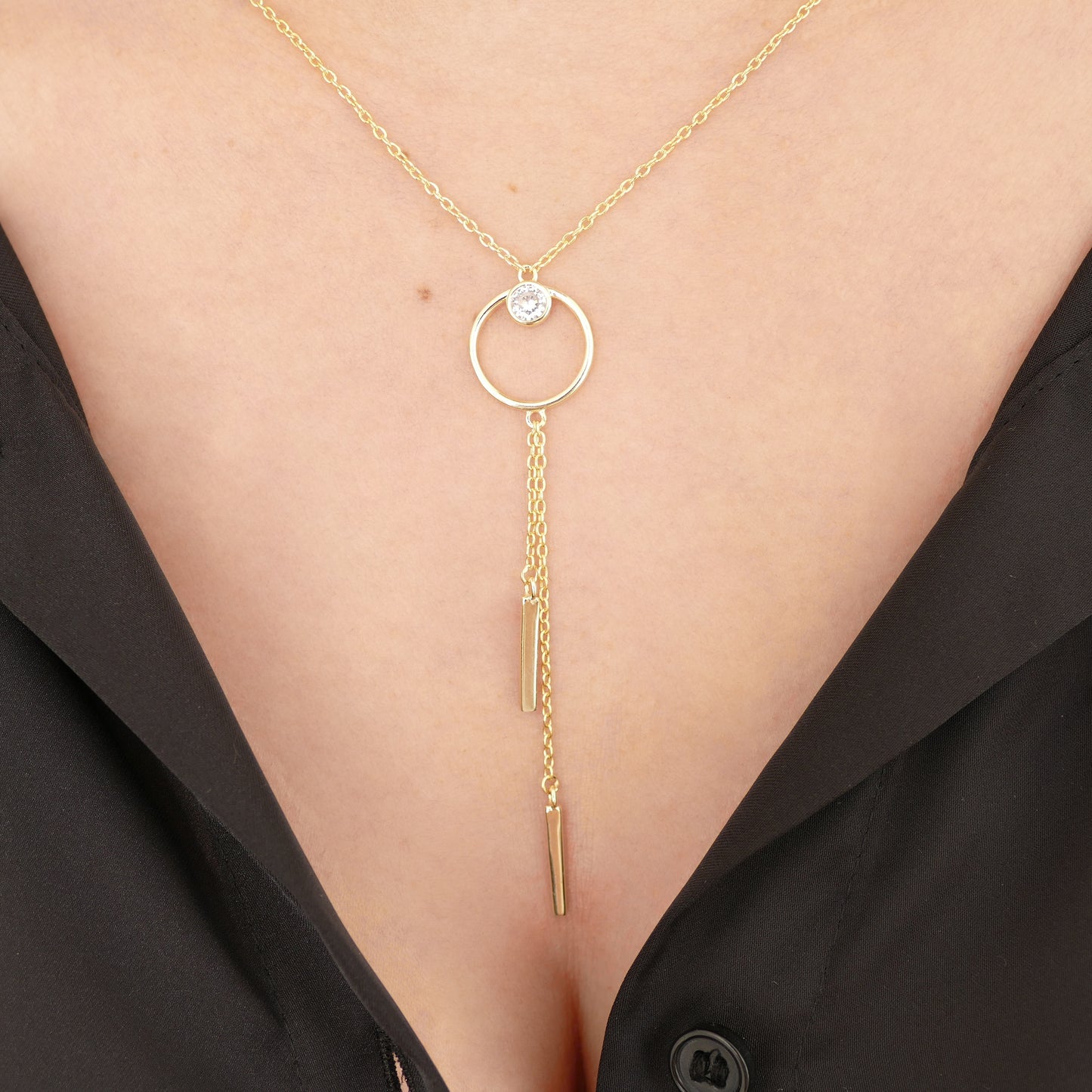 Moon Drop Necklace