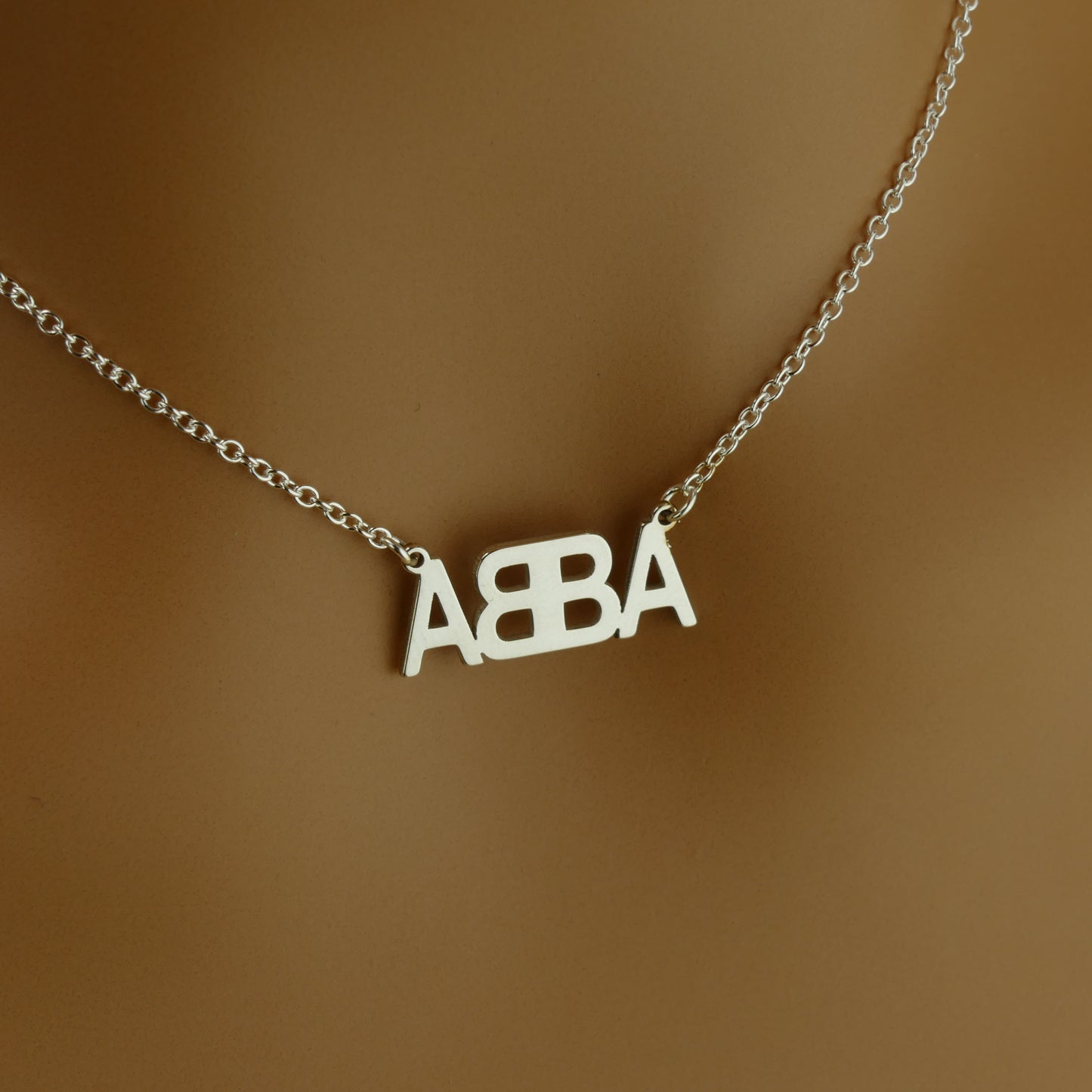 Dainty ABBA Necklace