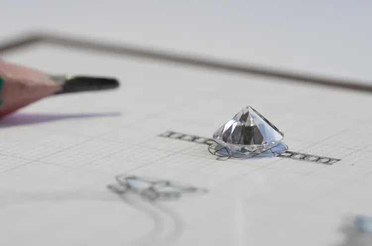 Designer creating new ring