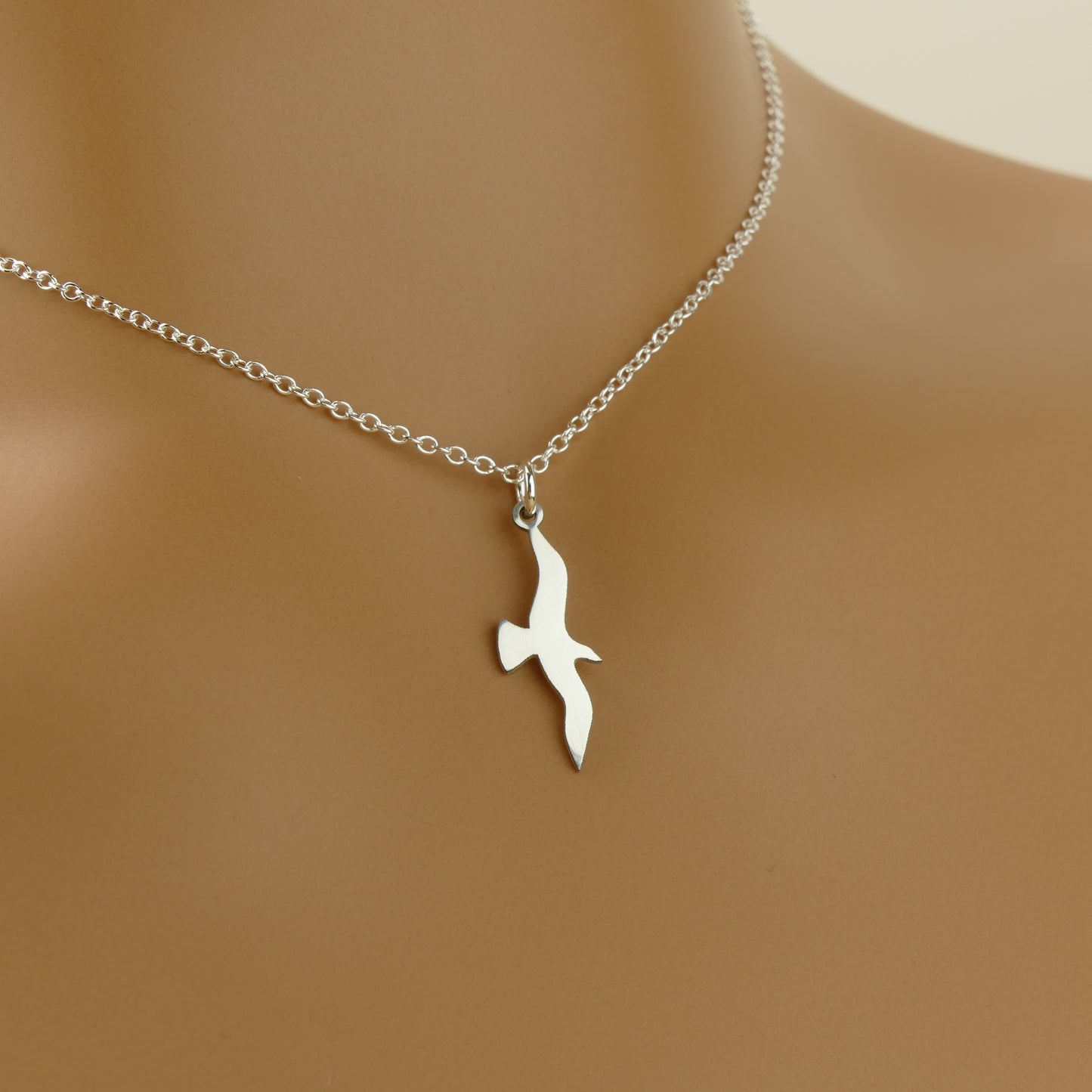 Handmade Bird Necklace with 18ct Gold Plating