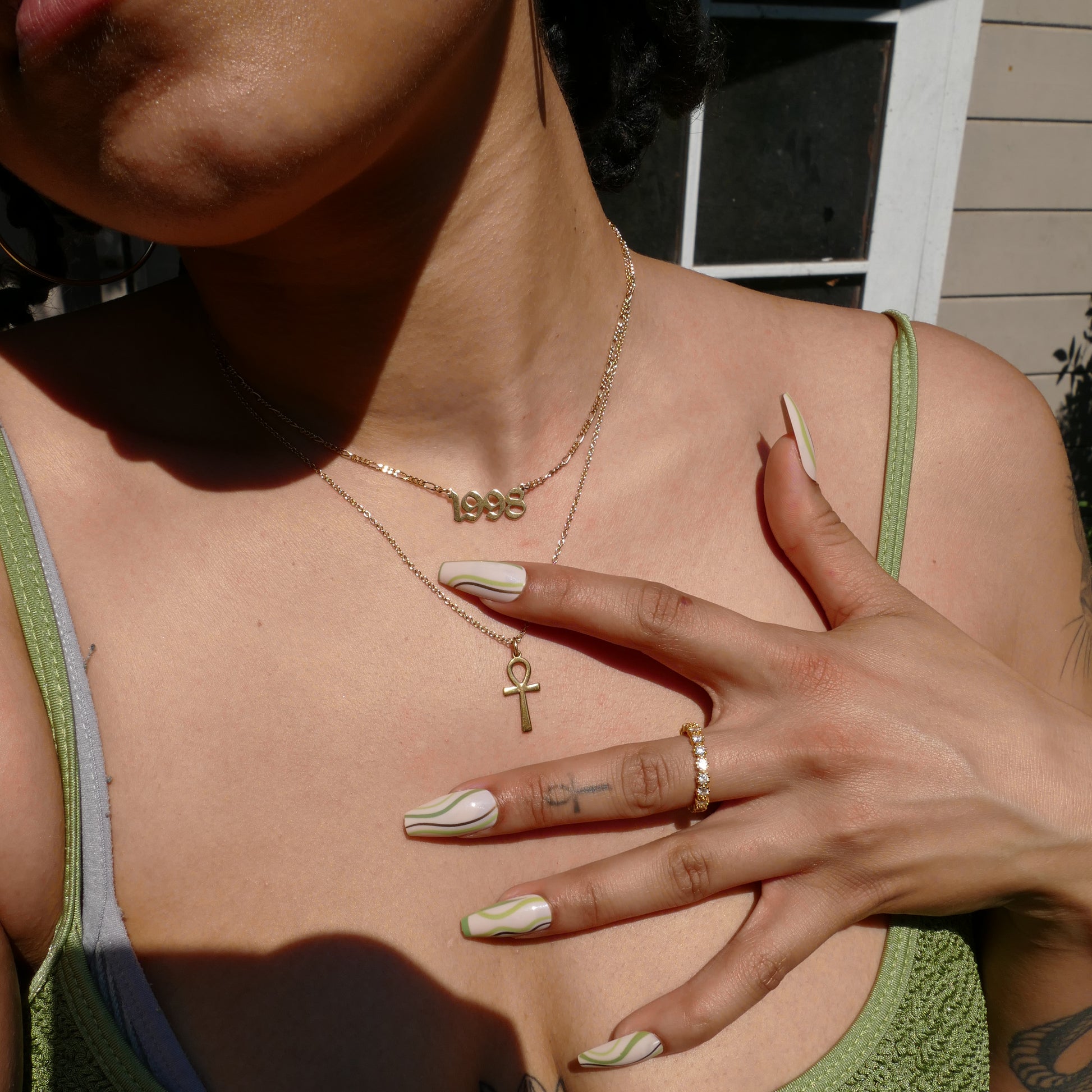 Handcrafted Egyptian Ankh Necklace from London Workshop