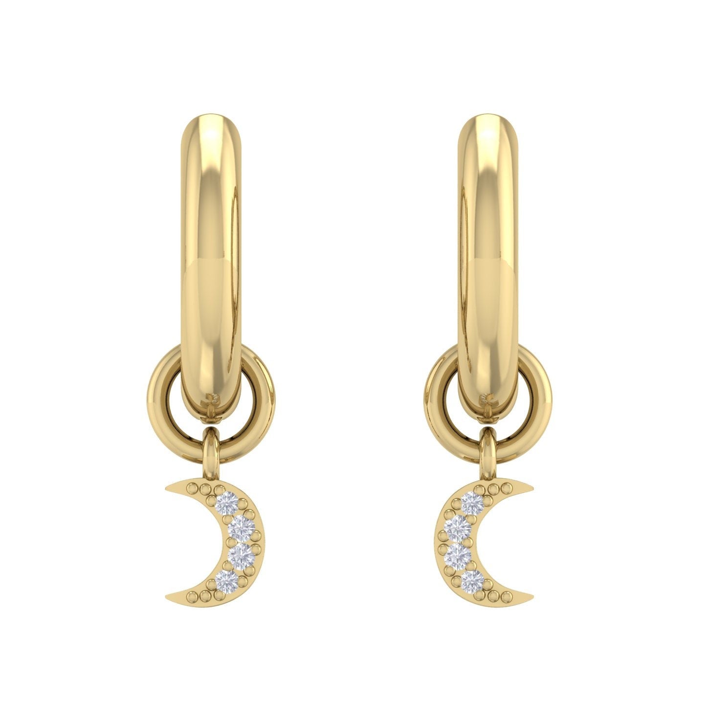 Small Huggie Earrings
