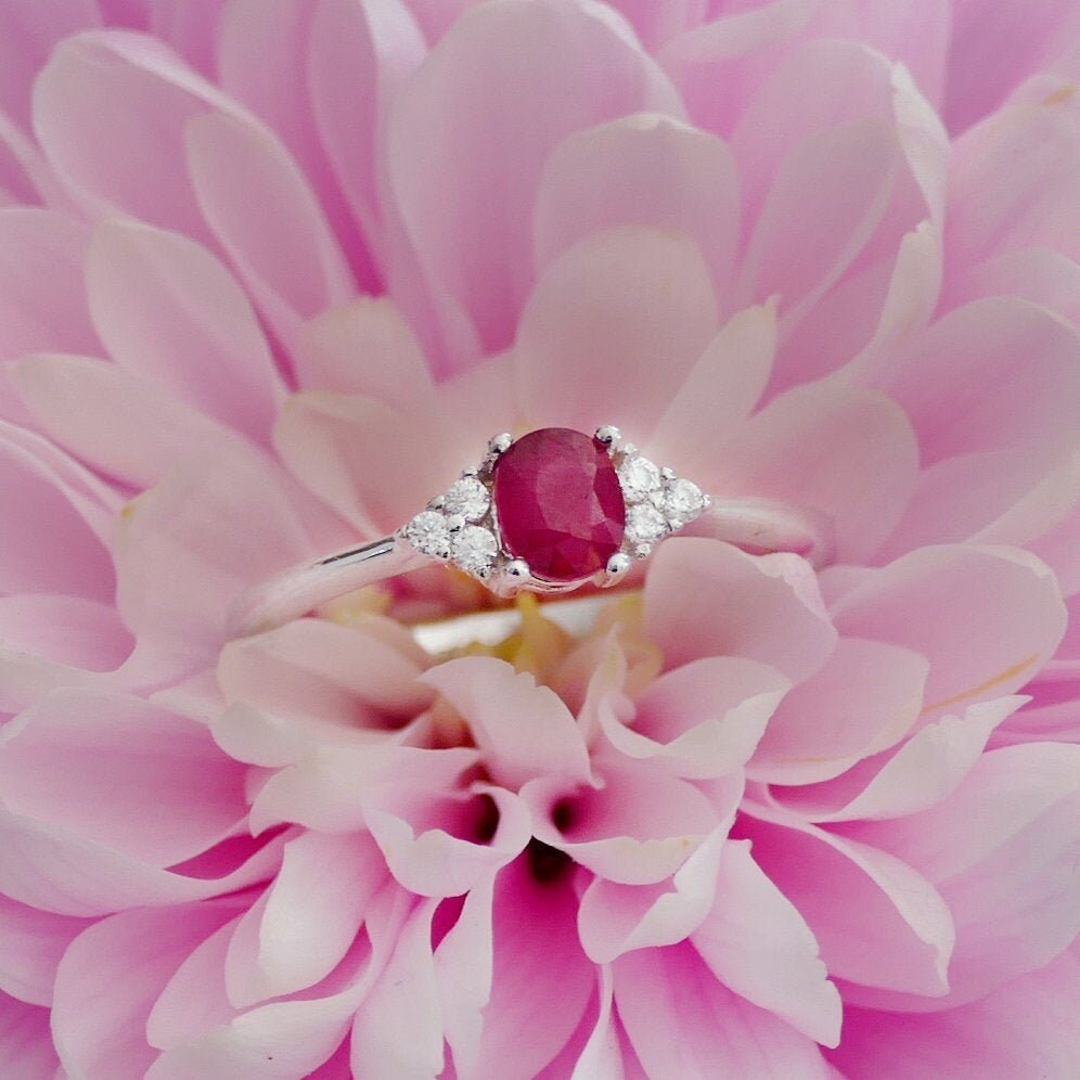 Ruby Cluster Ring