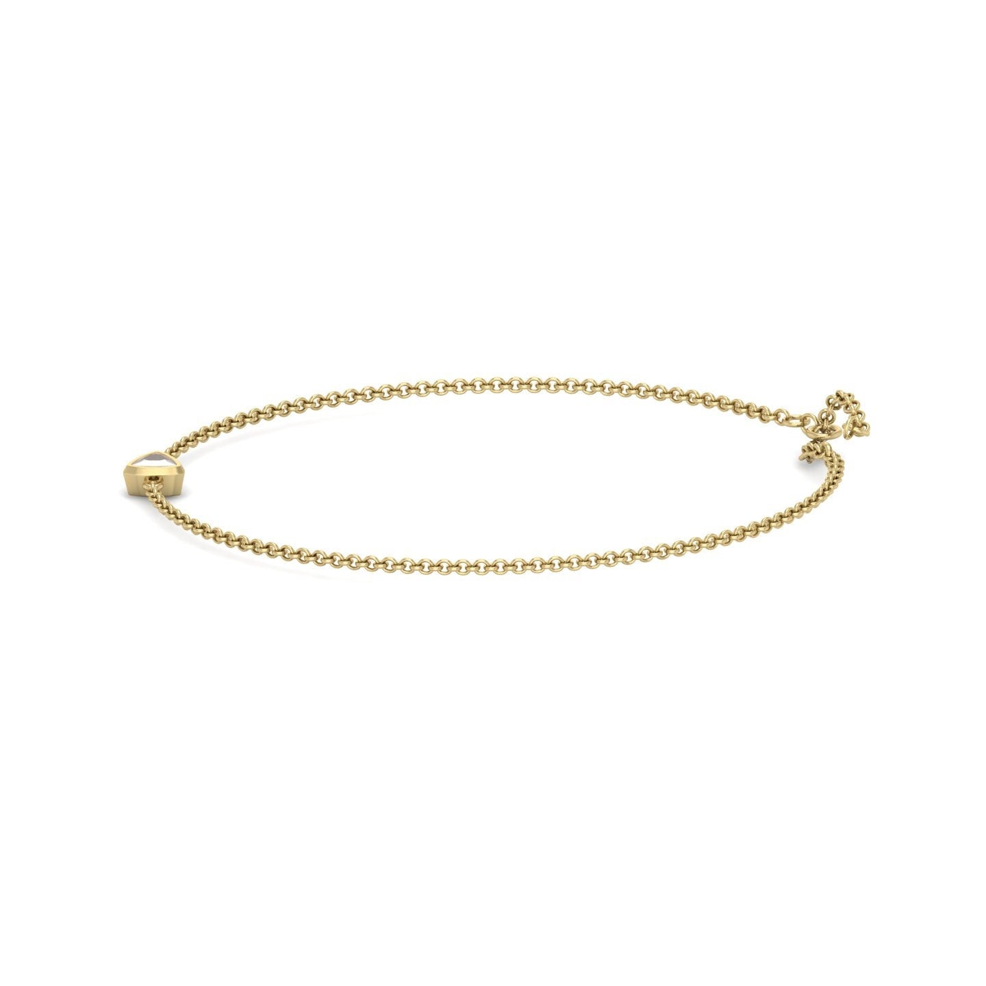 Monaco Rose Quartz Gold Bracelet