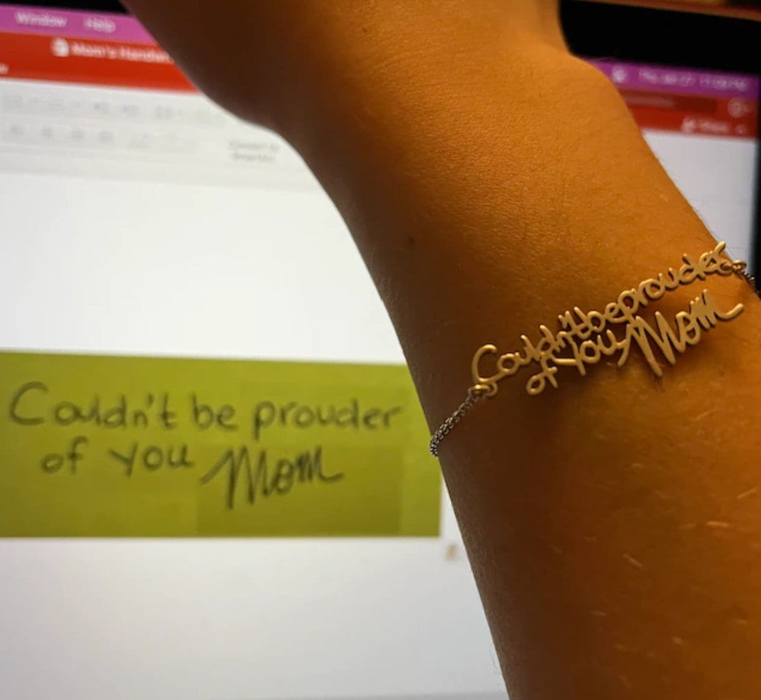 Handwriting Bracelet