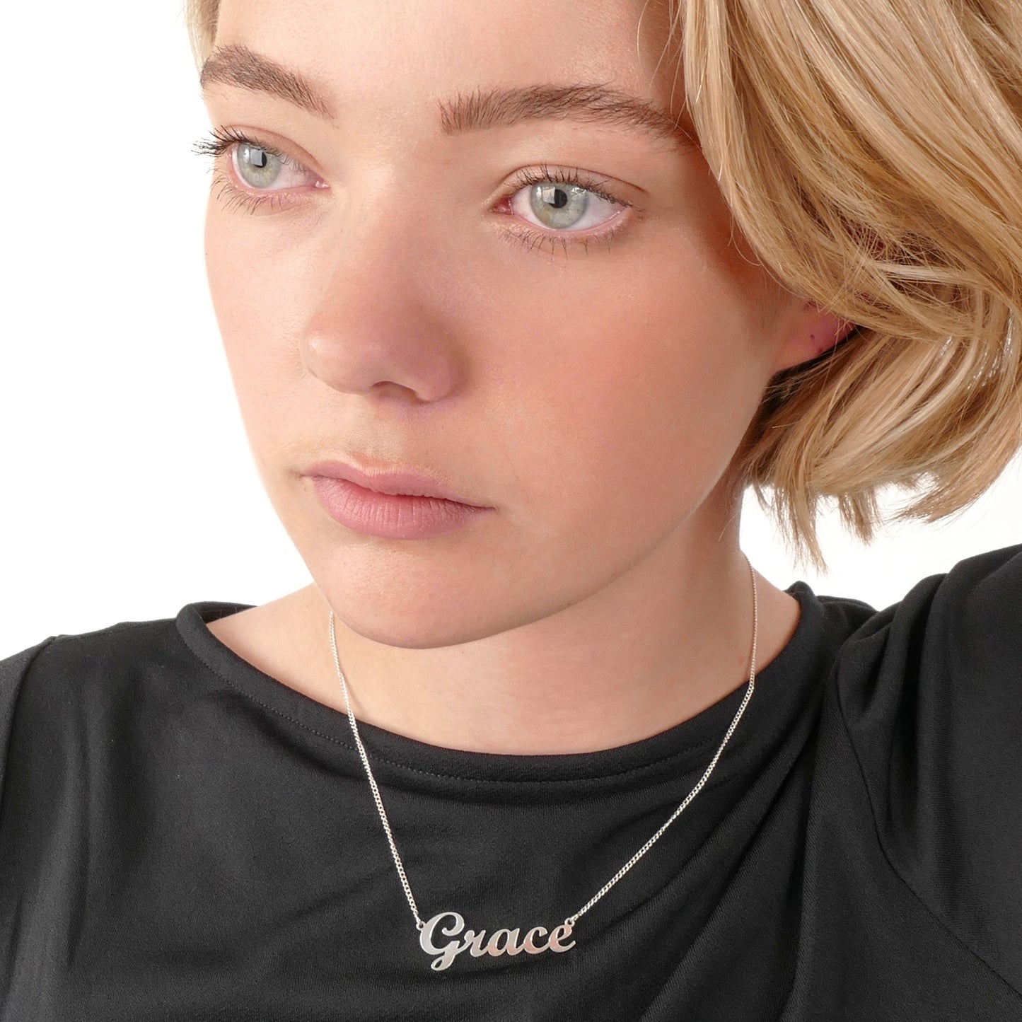 Custom Rose Gold Name Necklace