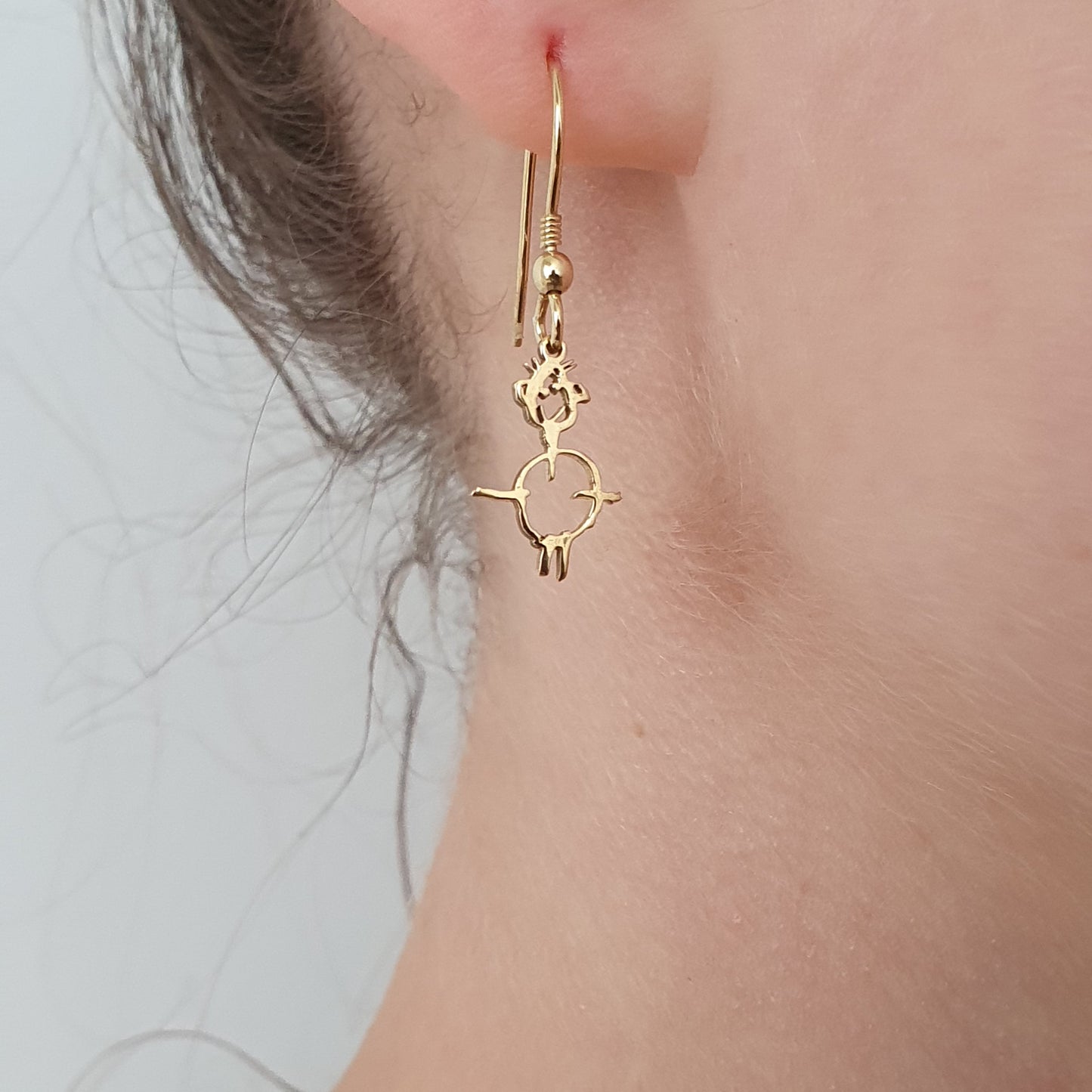 Kids Drawing Earrings