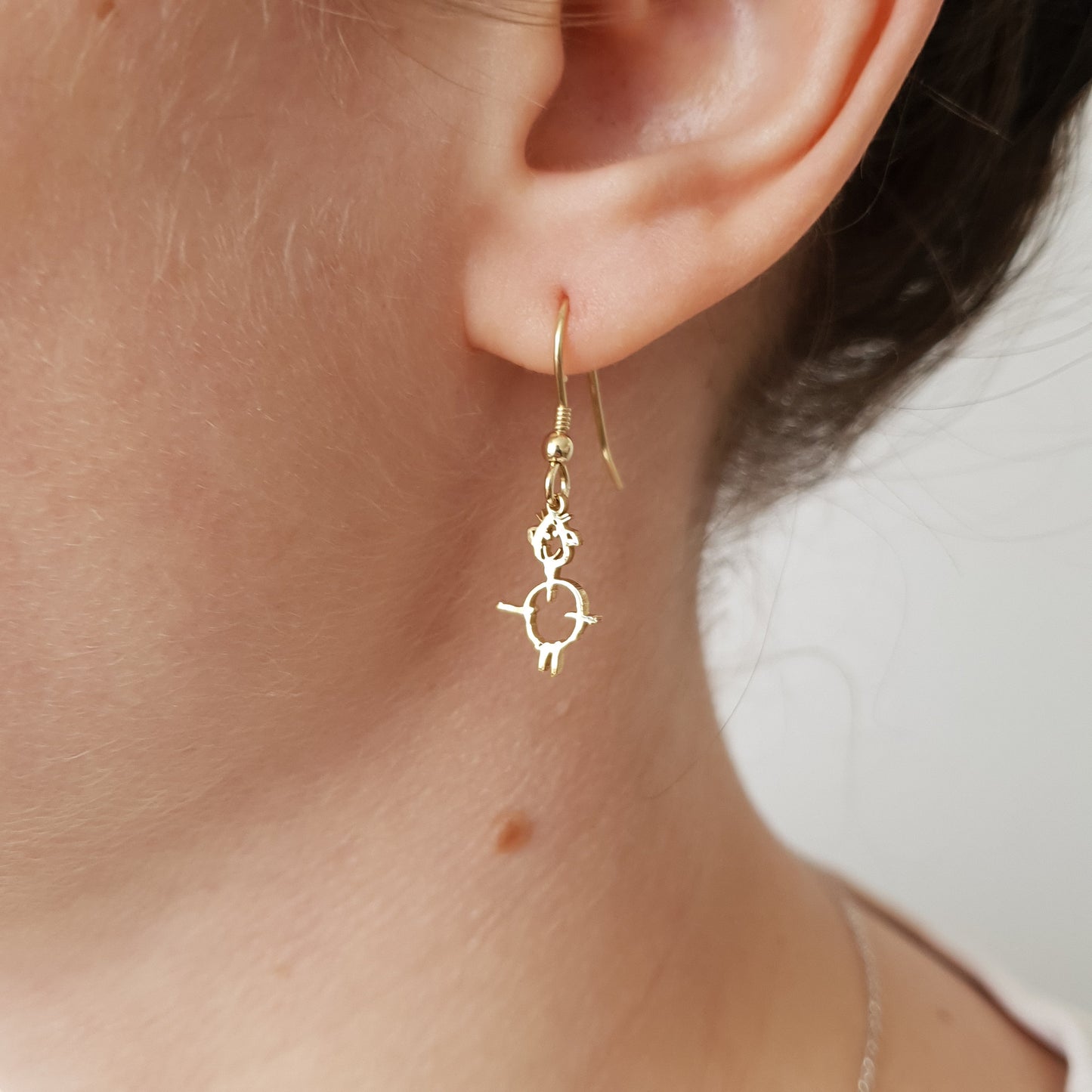 Kids Drawing Earrings