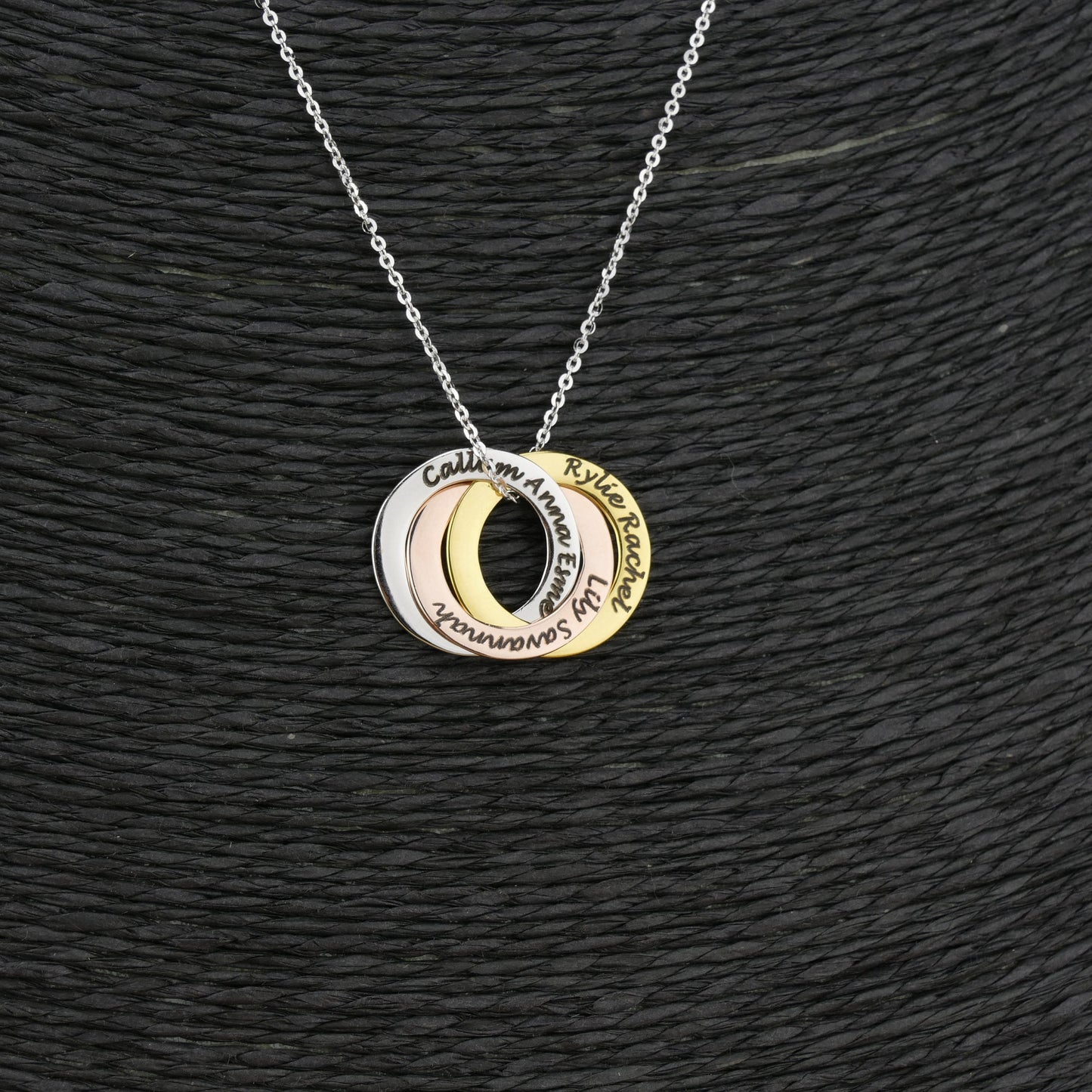 Three Ring Necklace