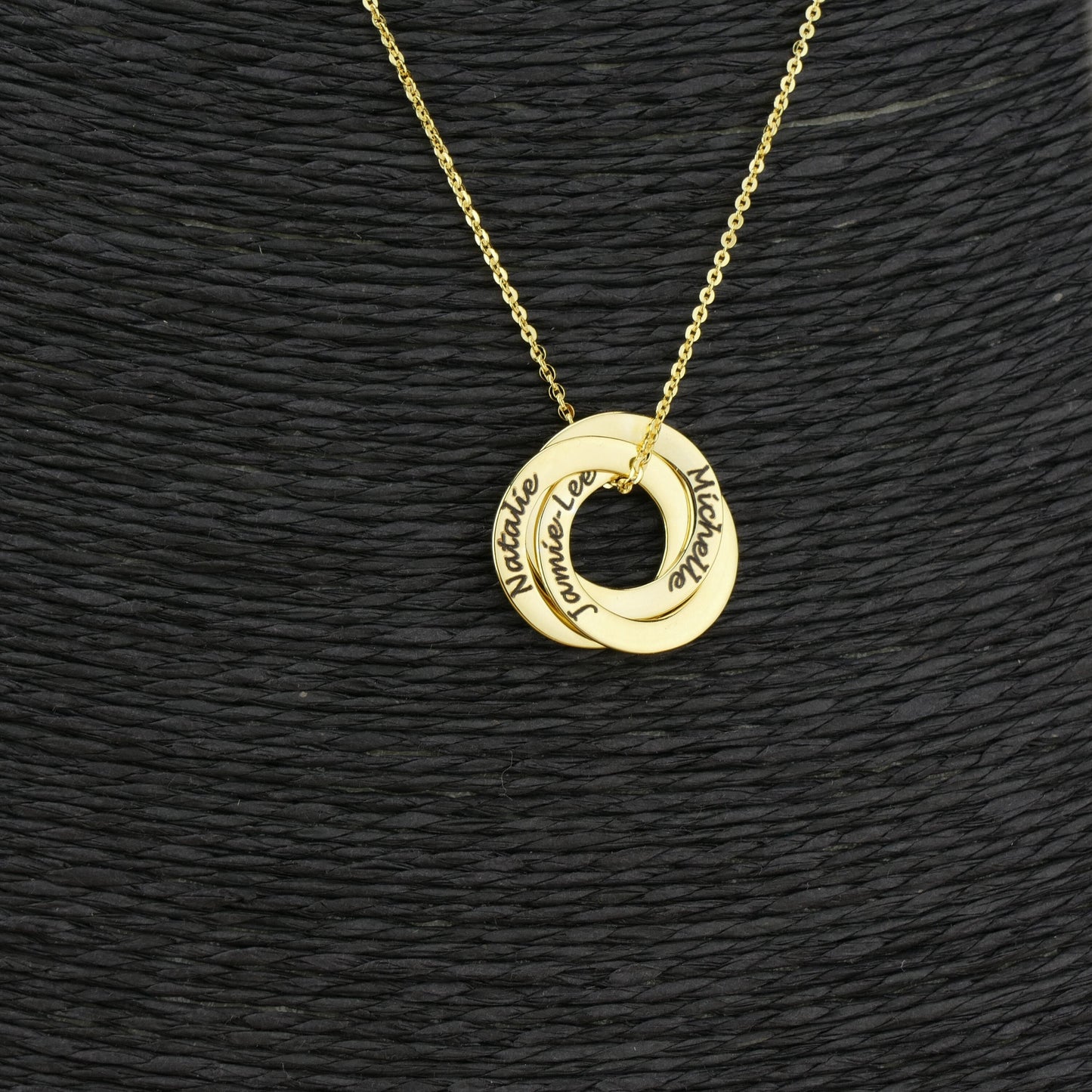 Three Ring Necklace