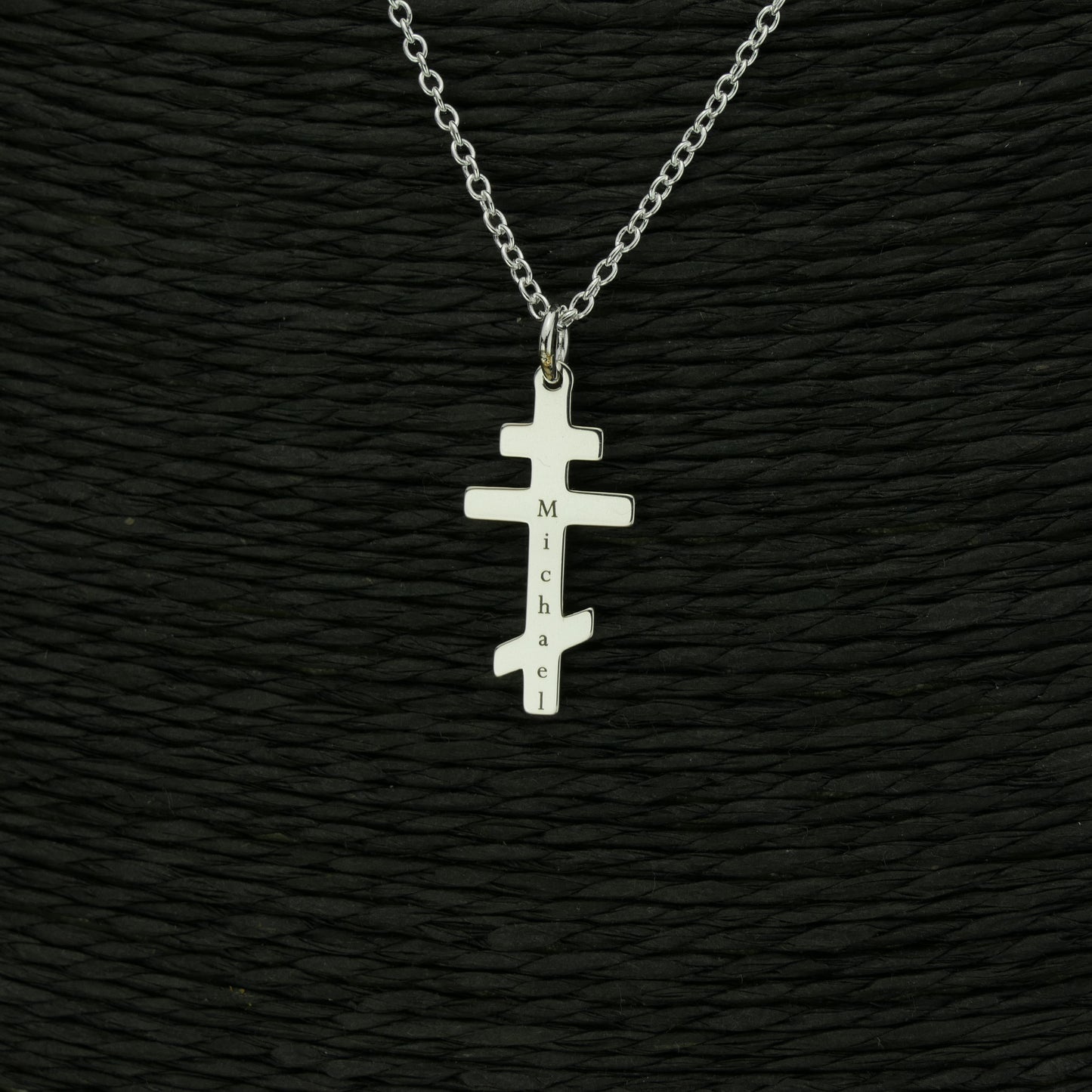 Russian Orthodox Cross Necklace