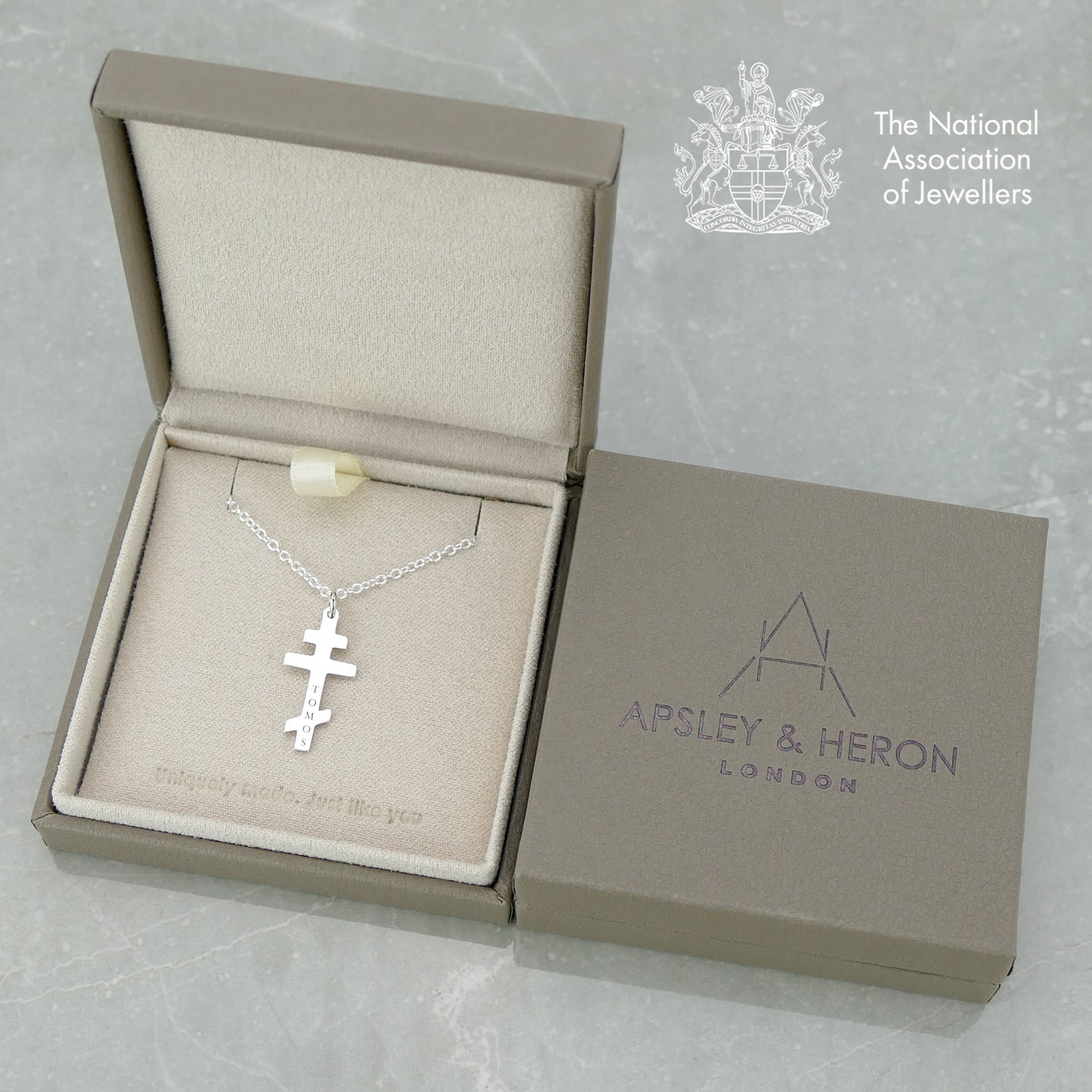 Russian Orthodox Cross Necklace