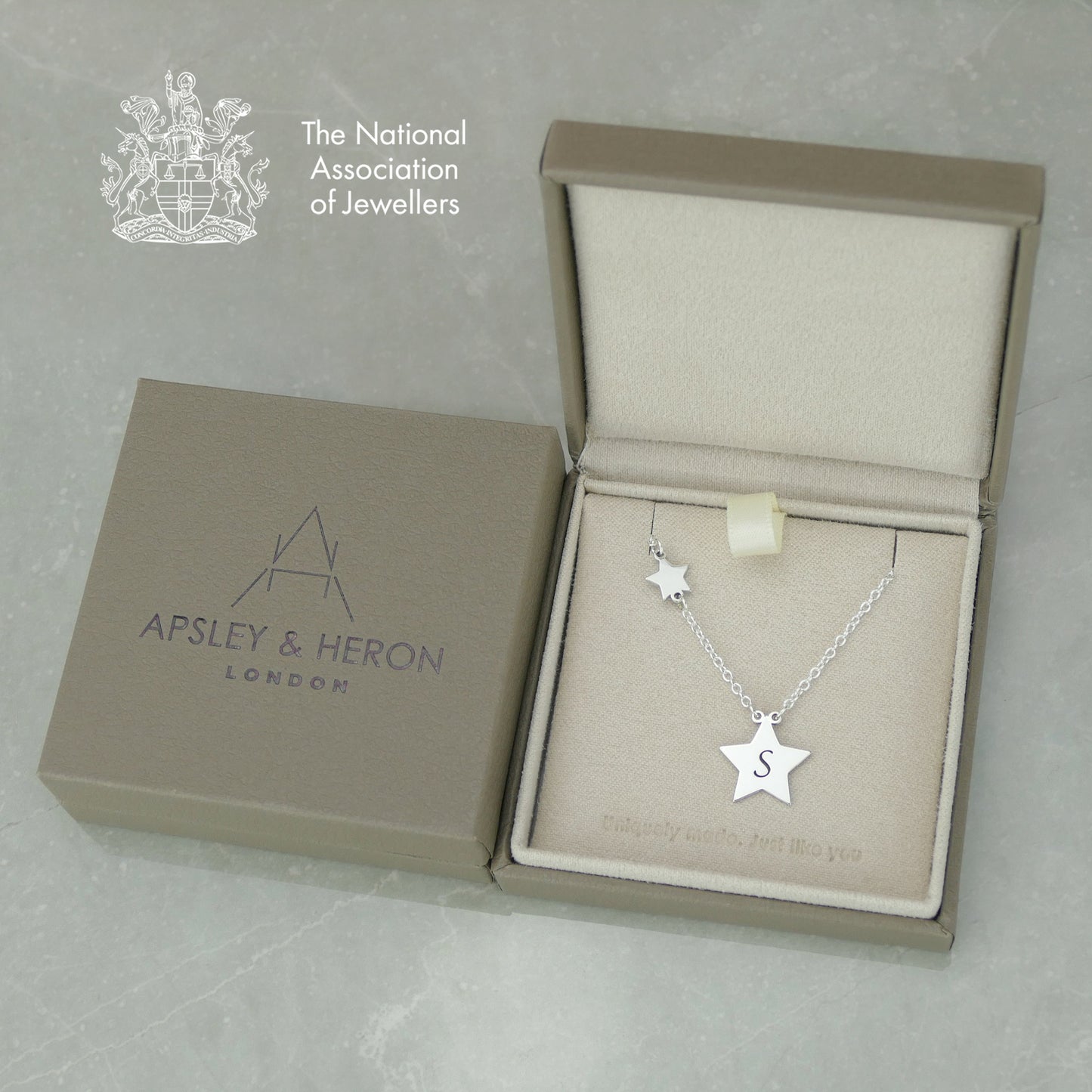 Lucky Star Initial Necklace