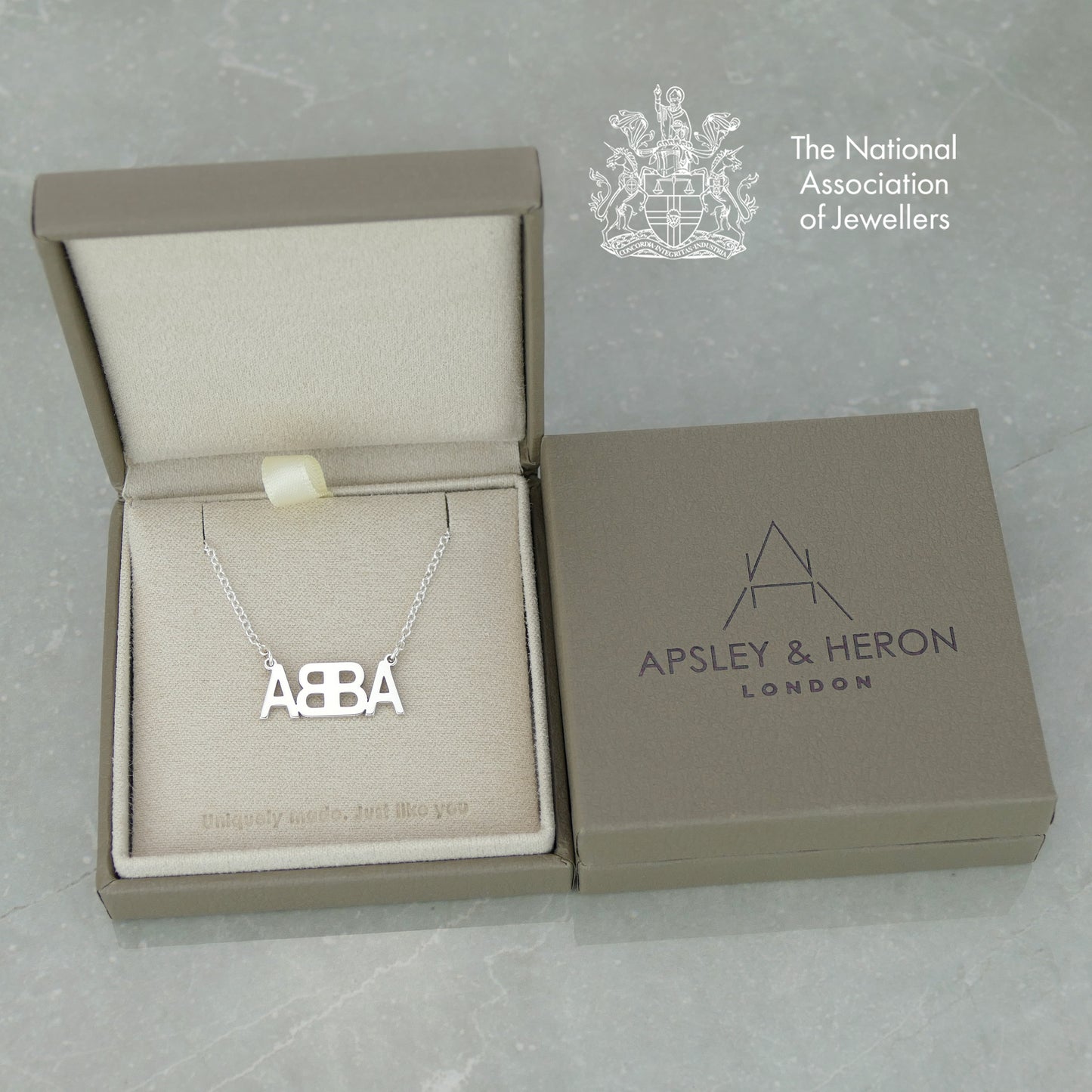 Dainty ABBA Necklace