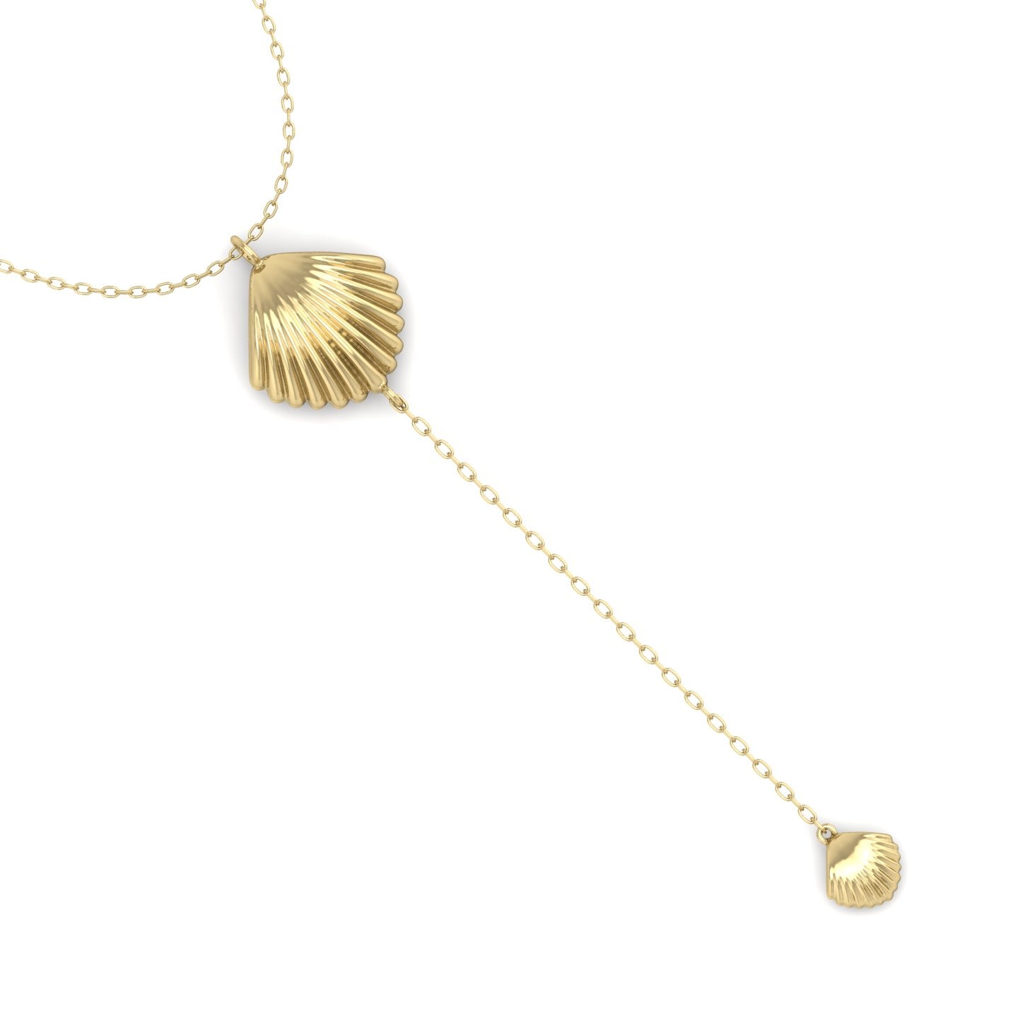 Bondi Shell Gold Necklace