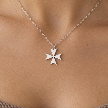 Maltese Cross Necklace