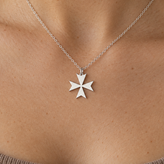 Maltese Cross Necklace