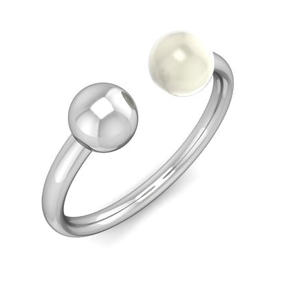 Pearl Ball Ring