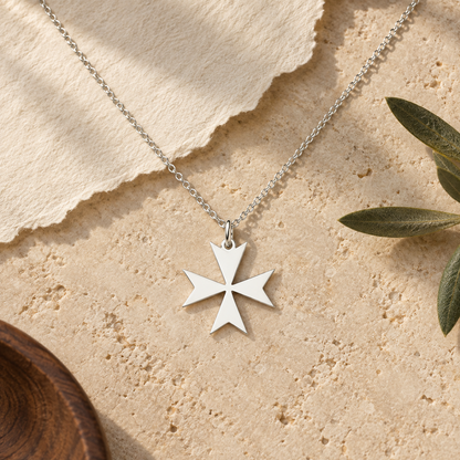 Maltese Cross Necklace