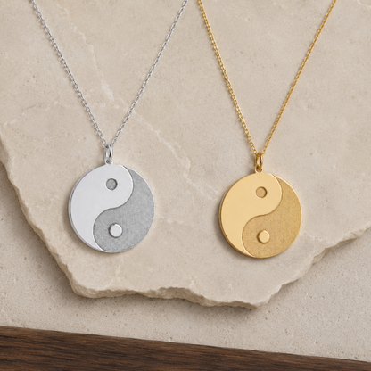 Yin Yang Necklace – Balance and Harmony Pendant