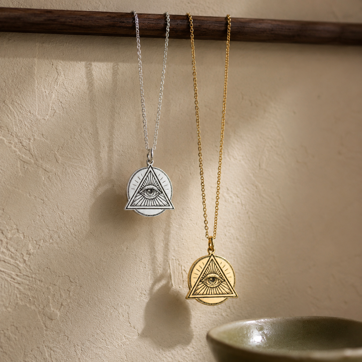 All-Seeing Eye Necklace – Eye of Providence Pendant Pendant