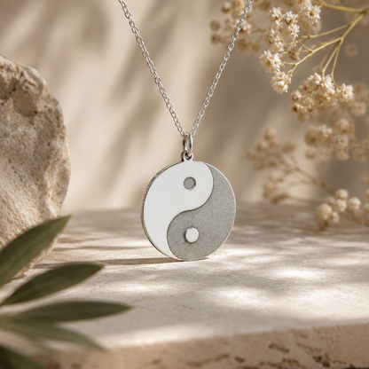 Yin Yang Necklace – Balance and Harmony Pendant
