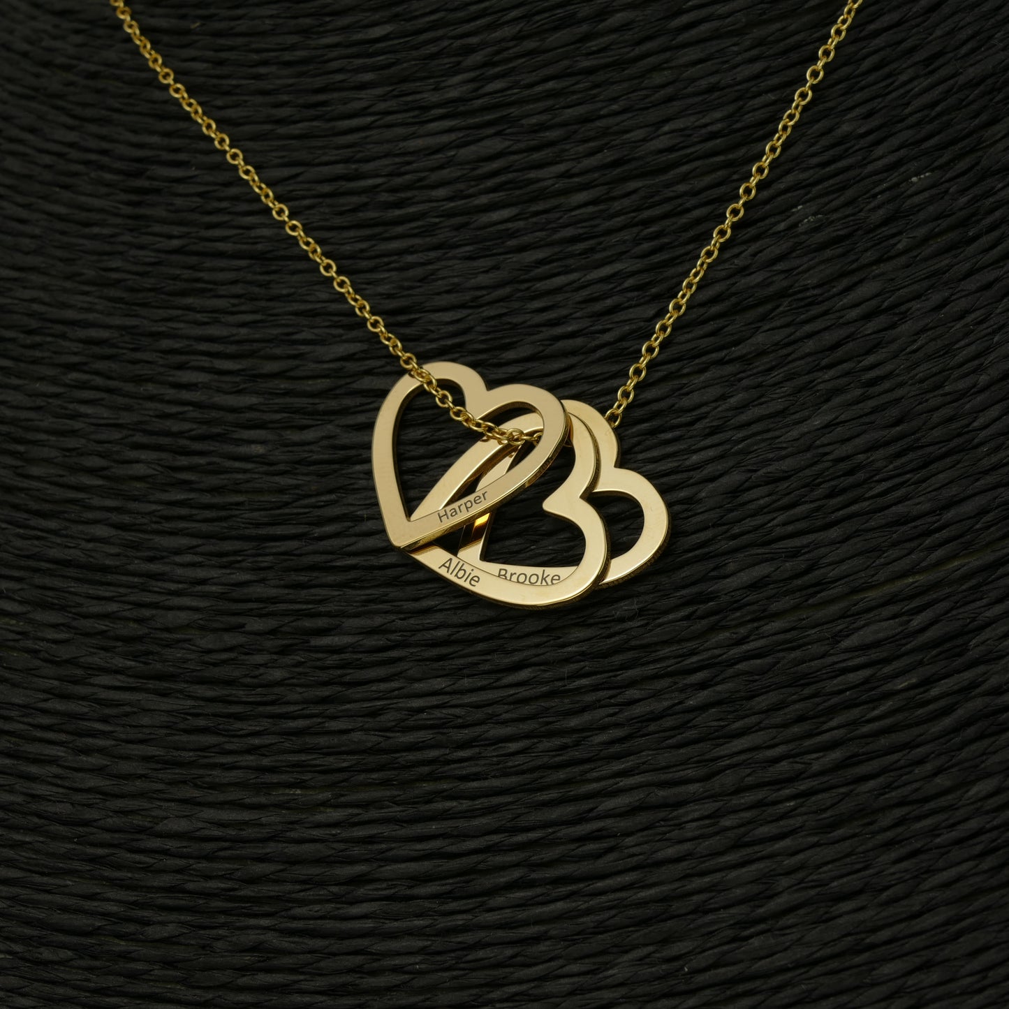 Family Heart Name Necklace