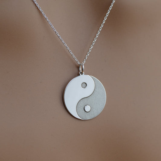 Yin Yang Necklace – Balance and Harmony Pendant