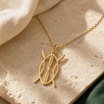 Kenya Elongo Necklace – Sterling Silver Kenya Shield & Spears Pendant by Apsley & Heron