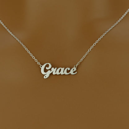 Personalised Name Necklace with Custom Font Choice