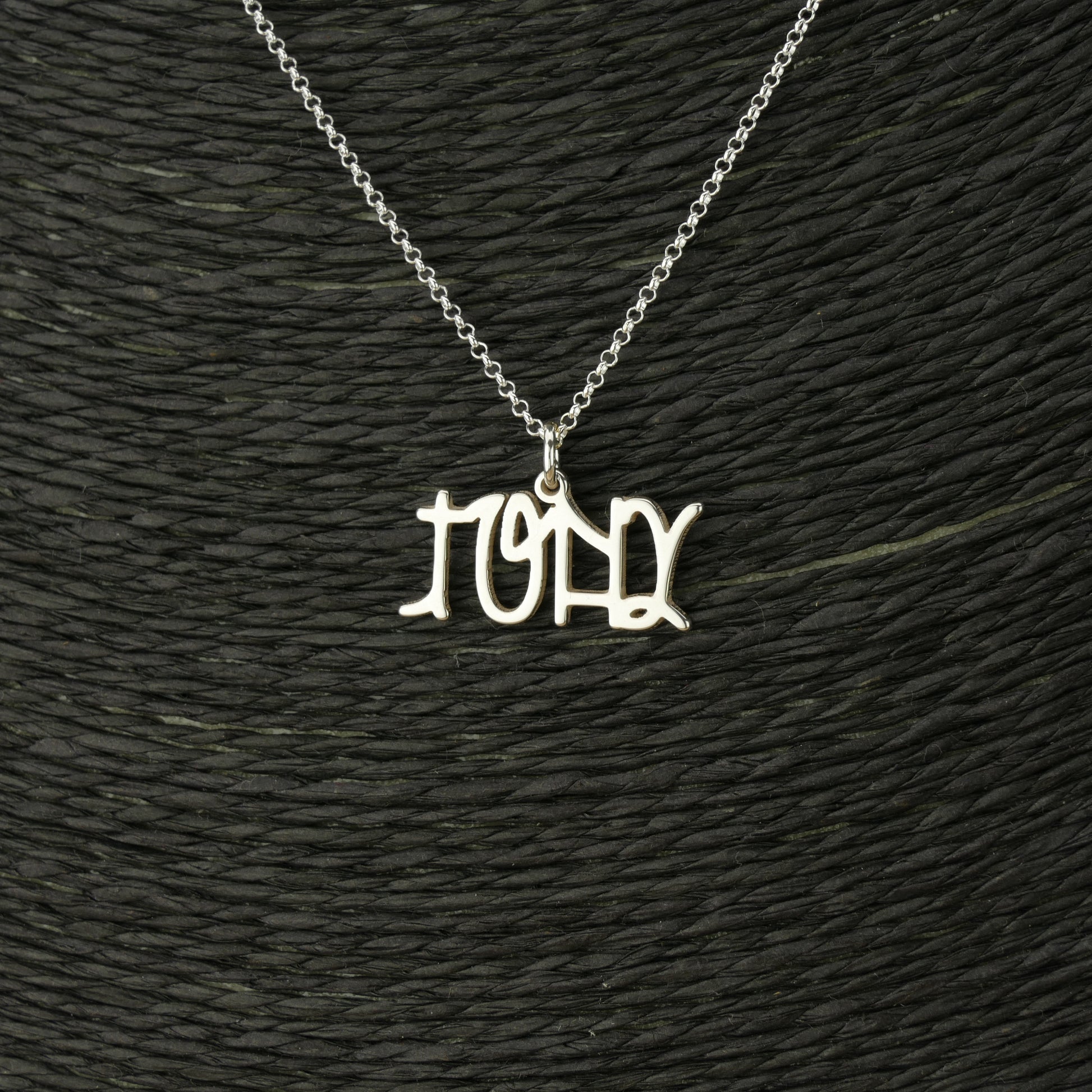 Unique Custom Logo Necklace Design by Apsley and Heron