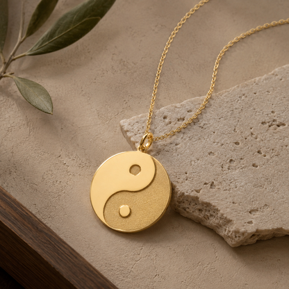 Yin Yang Necklace – Balance and Harmony Pendant