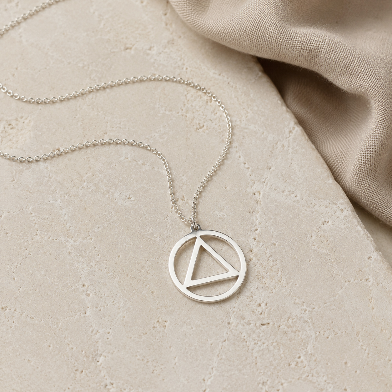 Sobriety Butterfly Necklace – Sterling Silver Symbol Pendant by Apsley and Heron