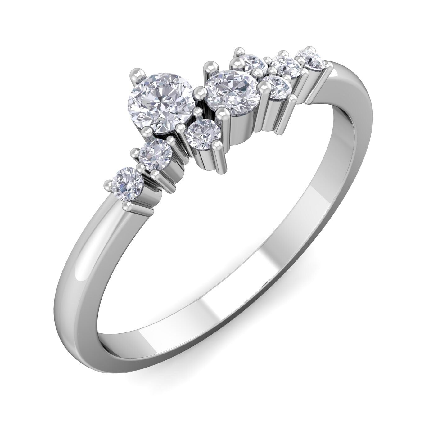 Bella Cluster Ring