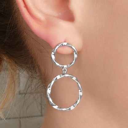Twisted Dangle Earrings