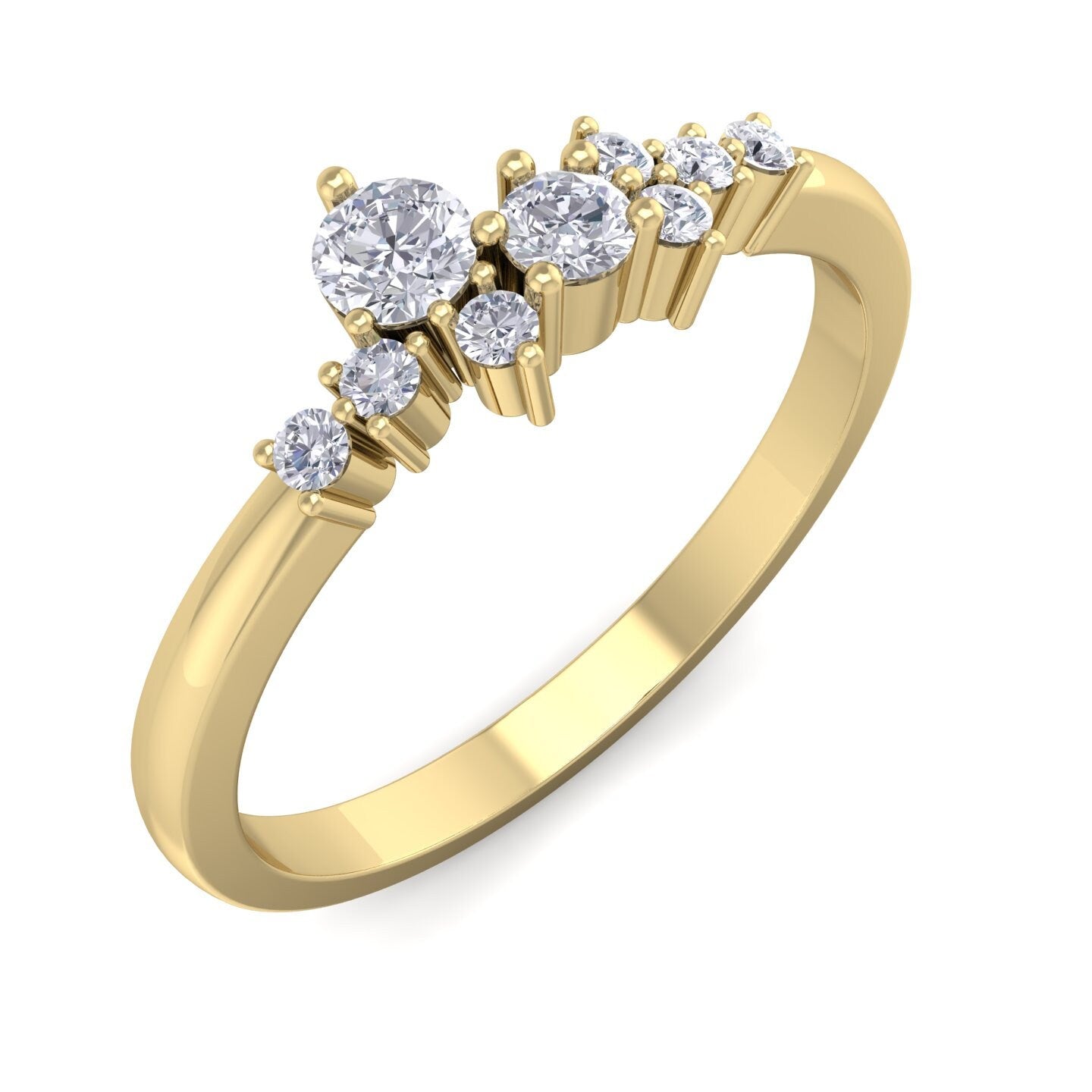 Bella Cluster Ring