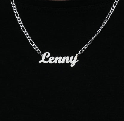 Dainty Nameplate Necklace