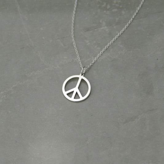 Peace Sign Necklace