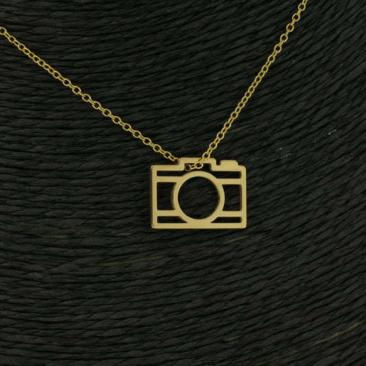 Dainty Camera Necklace